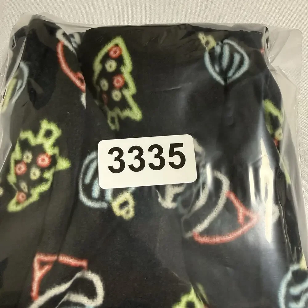Cuddl Duds Fleece Sleep Lounge Pants Pajamas Boys Large (10/12) Christmas